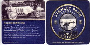 beer coaster from Steamworks Brewing Co. ( BC-STAN-4 )