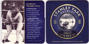 beer coaster from Steamworks Brewing Co. ( BC-STAN-5 )