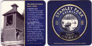 beer coaster from Steamworks Brewing Co. ( BC-STAN-7 )