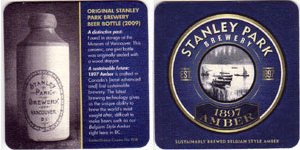 beer coaster from Steamworks Brewing Co. ( BC-STAN-8 )