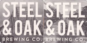 beer coaster from Steel Toad Brewing ( BC-STEE-1 )