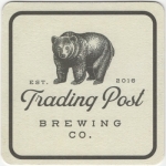 beer coaster from Trail Brew Refinery ( BC-TRAD-3 )