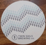 beer coaster from Ucluelet Brewing Co. ( BC-TWIN-2 )