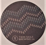 beer coaster from Ucluelet Brewing Co. ( BC-TWIN-3 )