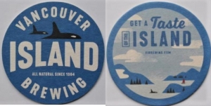 beer coaster from Vancouver Island Brewing ( BC-VANC-76 )