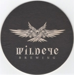 beer coaster from Wolf Brewing ( BC-WILD-3 )