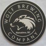 beer coaster from Yaletown Brewing Co. ( BC-WOLF-4 )