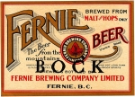 beer label from Fernie-Fort Steele Brewing Co. Ltd.  ( BC-FERE-LAB-5 )