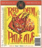 beer label from Rad Brewing Co. ( BC-RABB-LAB-2 )
