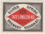 beer label from Silver Valley Brewing Co. ( BC-SILE-LAB-4 )