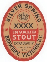 beer label from Silver Valley Brewing Co. ( BC-SILE-LAB-5 )