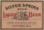 beer label from Silver Valley Brewing Co. ( BC-SILE-LAB-8 )