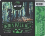beer label from Yaletown Brewing Co. ( BC-WOLF-LAB-1 )