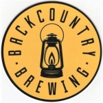 beer sticker from Backroads Brewing Co.  ( BC-BACC-STI-1 )