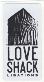 beer sticker from Lucky Lager Breweries Ltd.  ( BC-LOVE-STI-1 )
