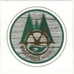 beer sticker from Whistle Buoy Brewing Company ( BC-WHEE-STI-1 )