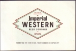 beer advertising card from Imperiale Beer Project ( CA-IMPR-ADC-1 )