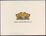 beer advertising card from Silva Brewing ( CA-SNEV-ADC-3 )