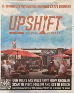 beer advertisement from Urban Roots Brewing & Smokehouse ( CA-UPSH-ADV-1 )