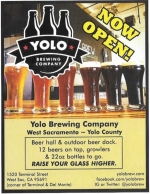 beer advertisement from Yorkshire Square Brewery ( CA-YOLO-ADV-1 )