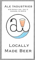 beer business card and similar from AleSmith Brewing Co. ( CA-ALEI-BIZ-4 )