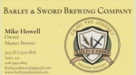 beer business card and similar from Barley Forge Brewing Co. ( CA-BARW-BIZ-1 )