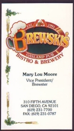 beer business card and similar from Brewski