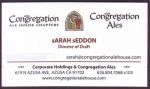 beer business card and similar from Consumers Brewing & Bottling Co. ( CA-CONG-BIZ-1 )