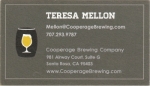 beer business card and similar from Copperhead Ale Co.  ( CA-COOP-BIZ-1 )