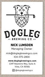 beer business card and similar from Dokkaebier ( CA-DOGL-BIZ-2 )