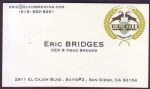 beer business card and similar from El Dorado (Valley) Brewing Co. ( CA-ELCI-BIZ-1 )