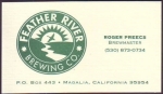 beer business card and similar from Feathered Serpent Brewery ( CA-FEAT-BIZ-1 )