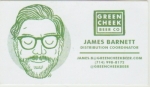 beer business card and similar from Green Flash Brewing Co. ( CA-GREN-BIZ-2 )