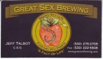 beer business card and similar from Greater Purpose Brewing Co. ( CA-GSXB-BIZ-1 )