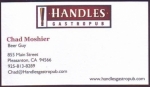 beer business card and similar from Hang Ten Brewing Co.  ( CA-HAND-BIZ-1 )