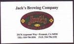 beer business card and similar from Jamul Brewing Co. ( CA-JACK-BIZ-1 )