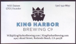 beer business card and similar from Kings & Convicts Brewing Co. ( CA-KHBR-BIZ-1 )