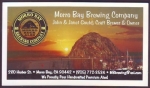 beer business card and similar from Mother Earth Brew Co. ( CA-MORO-BIZ-1 )