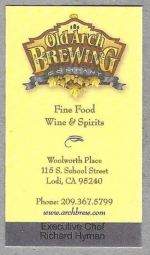 beer business card and similar from Old Baldy Brewing Co. ( CA-OLDA-BIZ-1 )