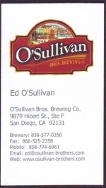 beer business card and similar from Pacific Beach Alehouse ( CA-OSUL-BIZ-1 )