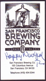 beer business card and similar from San Francisco Brewing Corp. ( CA-SNFR-BIZ-1 )