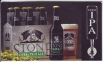 beer business card from Stone Church Brewing ( CA-STON-BIZ-1 )