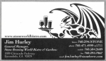 beer business card from Stone Church Brewing ( CA-STON-BIZ-5 )