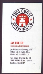 beer business card and similar from Two Docs Brewing Co ( CA-TWOC-BIZ-1 )