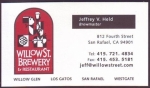 beer business card and similar from Willows Market, The  ( CA-WILO-BIZ-1 )