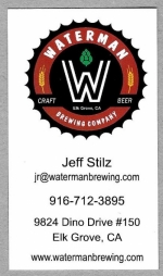 beer business card and similar from Wavelength Brewing Co. ( CA-WTRM-BIZ-1 )