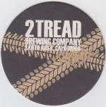 beer coaster from 21st Amendment Brewery ( CA-2TRE-1 )