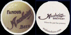 beer coaster from Anchor Brewing Co. ( CA-ANAH-1 )