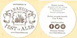 beer coaster from Anchor Brewing Co. ( CA-ANFA-1 )