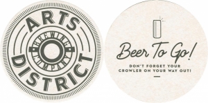 beer coaster from Ass Kisser Beverage Co. (Ass Kisser Ales) ( CA-ARTS-4 )